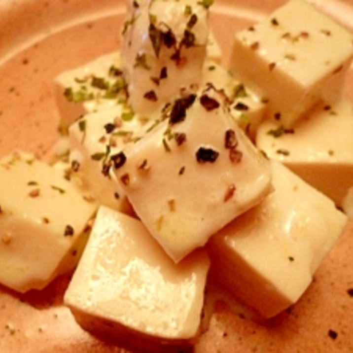チーズになりたい!塩豆腐のチーズ風